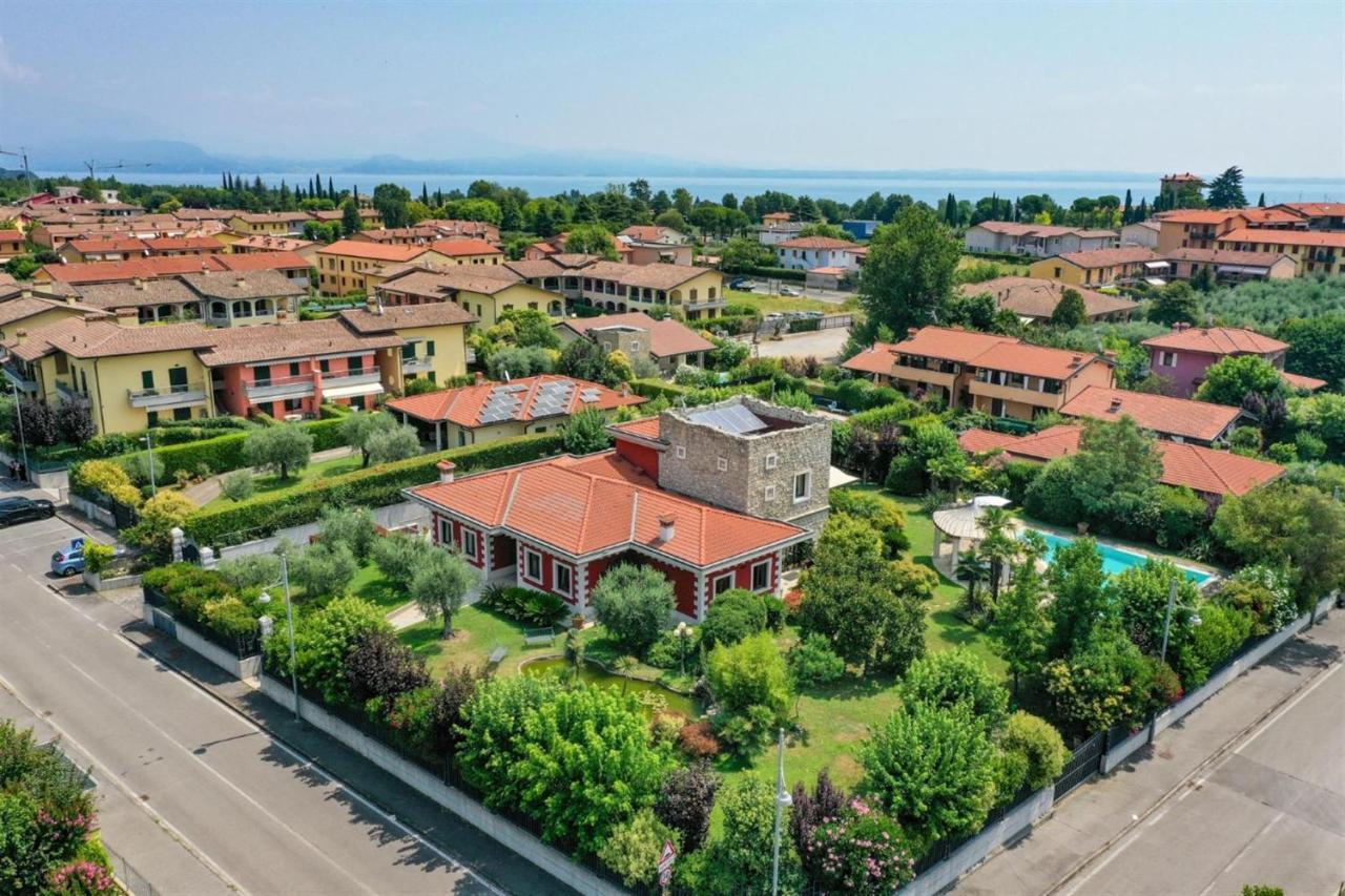 Private Luxury Villa With Pool Moniga del Garda Bagian luar foto